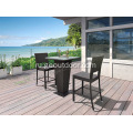 outdoor+PE+wicker+5-piece+bar+set